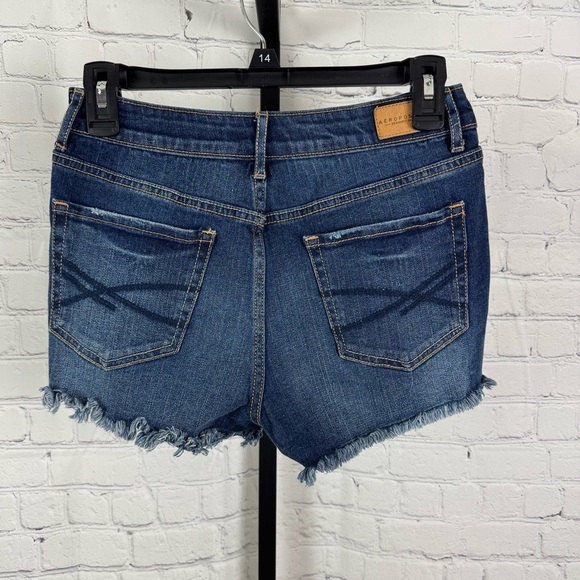 Aeropostale High Waisted Shorty Shorts Size 6 - Picture 4 of 5